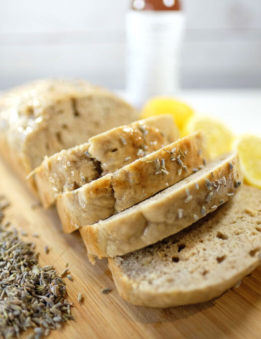 Vegan Lavender Lemon Loaf